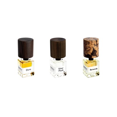 NASOMATTO set BARAONDA + DURO + SILVER MUSK 3*4ml parfume oil