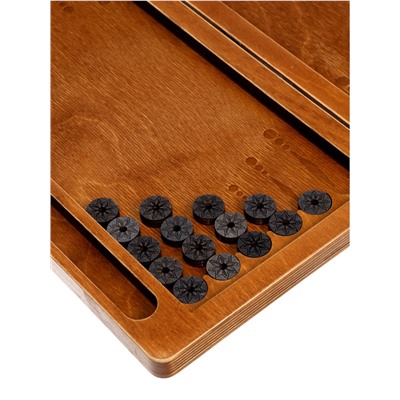 Нарды деревянные «Львиная семья», 37×20 см