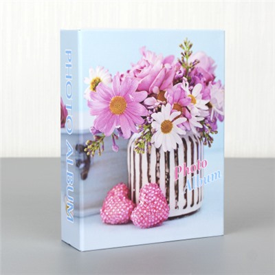 Фотоальбом 100 фото 10х15 Цветы / 9529 /уп 96/
