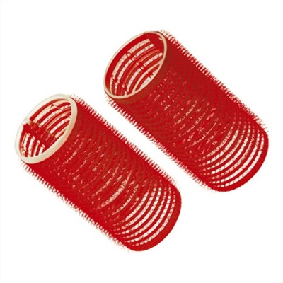 Dewal Beauty Бигуди-липучки DBL-36, 36 мм, красный, 10 шт. 3897