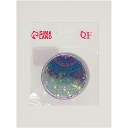 Зеркало складное «Мандала», d=7.2 см, с увеличением х2, МИКС