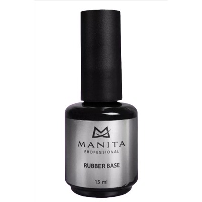 Manita Professional База для гель-лака каучуковая / Rubber, 15 мл KRISTALLER, 1130097