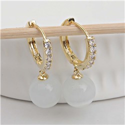 Серьги с замком кольцо арт. 13 3925 (id 277541)