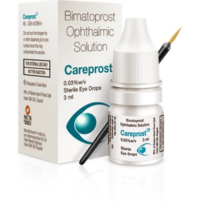 Средство для увеличения объёма ресниц "Careprost"