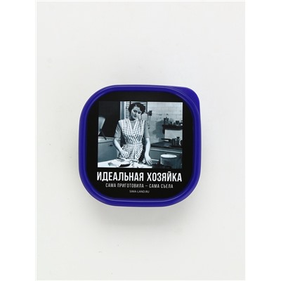 Ланч - бокс квадратный «Идеальная хозяйка», 400 мл