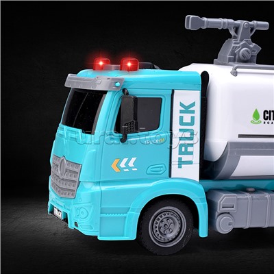 Машина "Санитарная" на батарейках, в коробке