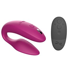 Розовый вибратор для пар We-Vibe Sync 2