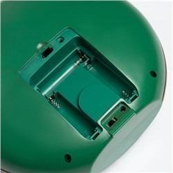 Фигура светодиодная «Зимнее сияние», 20.9×21.3×8.5 см, музыка, батарейки ААх3 (не в комплекте), USB, свечение тёплое белое