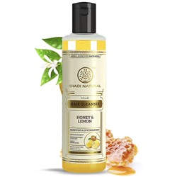 Khadi Natural Шампунь с Медом и соком Лимона 210 мл