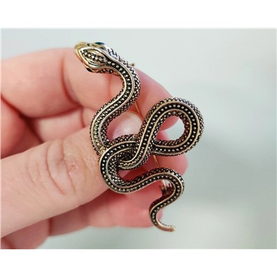Брошь-кулон ЗМЕЙКА