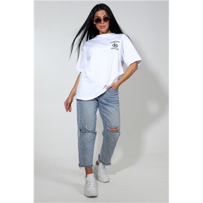 072 Футболка женская (Белый)