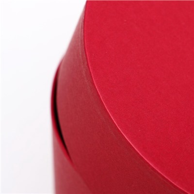 Набор круглых подарочных коробок 5 в 1 «Пантон 200», однотонный, 23×23×14 - 15×15×10 см