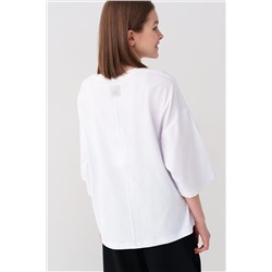 Фуфайка трикотажная для девочек (футболка с длинными рукавами) PLAYTODAY, 1240274