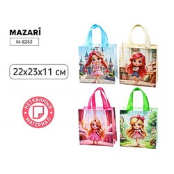 Пакет из нетканного материала 22х23х11 см "ДЕВОЧКА" M-8253 Mazari