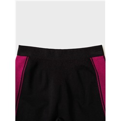 Термокомплект трикот. для девочек: фуфайка с длин. рук, брюки укороченные