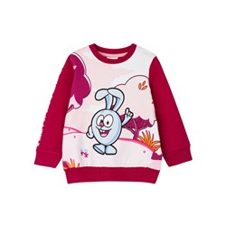 Комплект детский трикотажный для девочек: толстовка, брюки