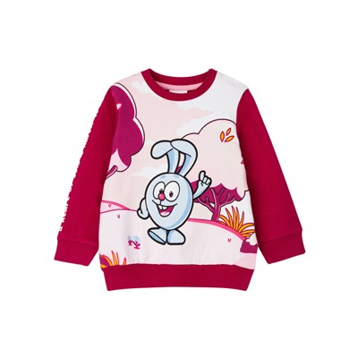 Комплект детский трикотажный для девочек: толстовка, брюки