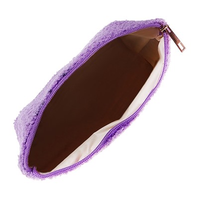 Пенал школьный Calligrata, мягкий, 1 отделение, 125×215×70, плюшевый, МИКС