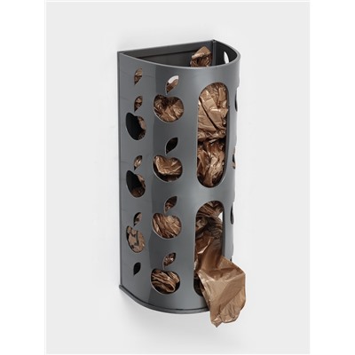 Корзина для пакетов Darel plastic «Яблоко», пластик, 16×13.5×37.5 см, МИКС