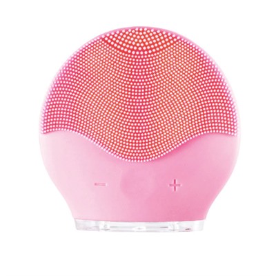 Силиконовый массажер для очищения лица Forever the Revolutionary T-Sonic Facial Cleansing Device, цвет: розовый