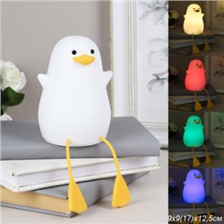 Светильник настольный 12,5х8 см Уточка / CW182609-6 /уп 80/
