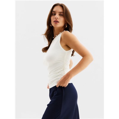 Майка женская MINAKU: Basic line, размер 42, цвет экрю