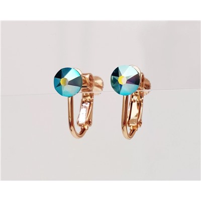 Серьги с кристаллами Swarovski
