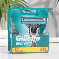 Сменные кассеты Gillette Mach 3, 12 шт.