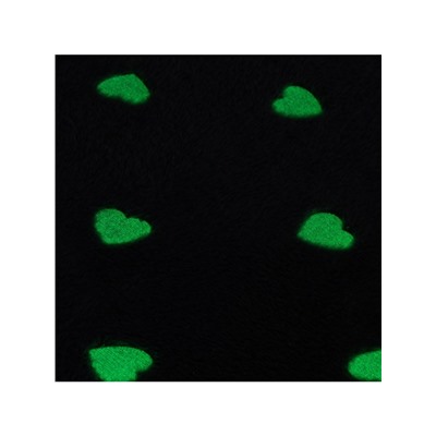 Плед светящийся в темноте «Этель. Love», 180×200 см, корал-флис