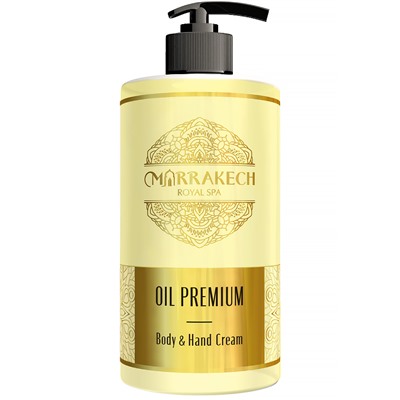 MARRAKECH ROYAL SPA Крем для тела OIL PREMIUM Body&Hand Cream 460 мл