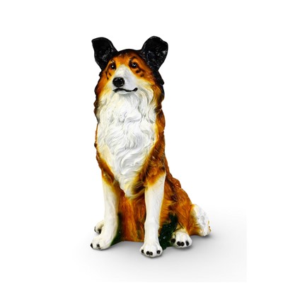 Садовая фигура из гипса «Собака-Колли», 34.8×34×54 см