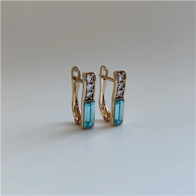 Серьги с кристаллами Swarovski