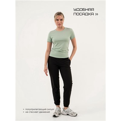 Брюки женские спортивные Resport, размер 46, чёрные