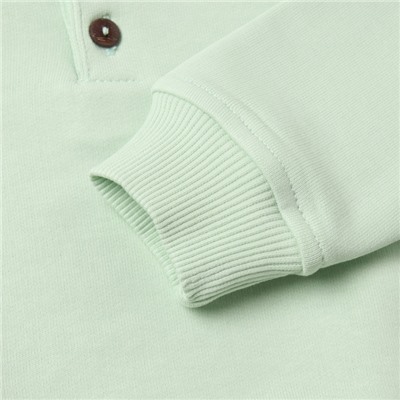 Толстовка детская MINAKU: Basic Line BABY, рост 86-92 см, шалфей