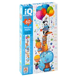IQ Пазл макси Ростомер 60 эл. Мой весёлый цирк