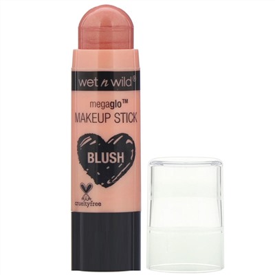 Wet n Wild, Румяна в карандаше MegaGlo, оттенок Peach Bums, 6 г