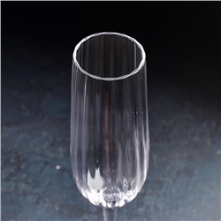 Бокал для шампанского «Селибритис», 180 мл, 7×24 см, стекло