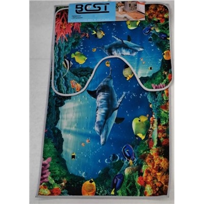 Коврик для ванны и туалета 2шт #23103927