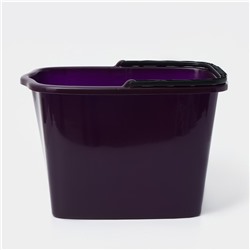 Ведро прямоугольное, 15 л, МИКС