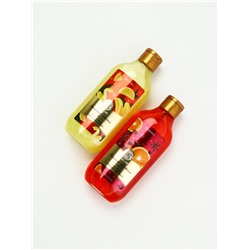 Подарочный набор новогодний косметики в деревянной корзине: гель для душа, пена и полотенце, URAL LAB