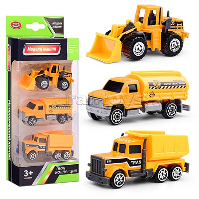 Набор машин "Спецтехника" в коробке