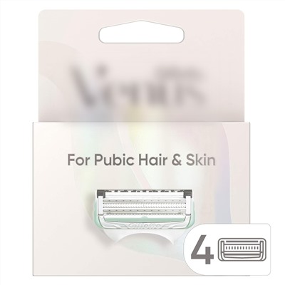 Кассеты для бритвы Dʤɪˈlett ВИНУС Сатин Care (Деликатное Бритьё) (4 шт.) (Оригинал)