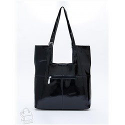 Сумка женская кожаная 5763P black Polina&Eiterou