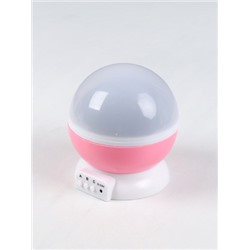 Проектор диско-шар ночник светодиодный классический, настольный 15х11 см / CW182609-13 /уп 48/