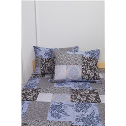 Простыня на резинке поплин Мозаика-2