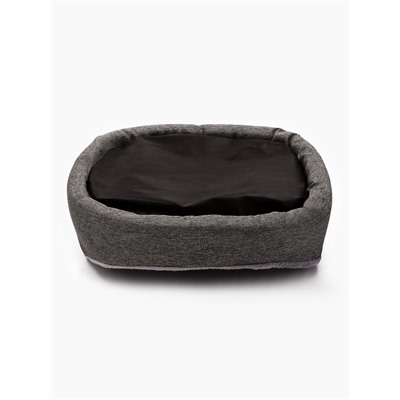 Лежанка для животных «Лофт Чилл», 49×39×16 см, серая