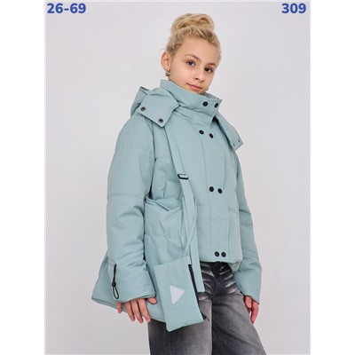 Куртка 309 голубой