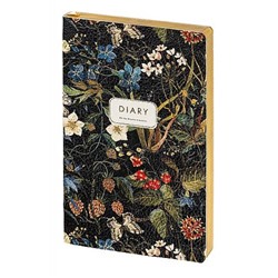 Ежедневник недатированный А5 256 стр. 3-743/17 FLEX "FLORA.Лесные ягоды" Bruno Visconti