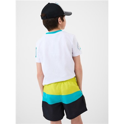 Шорты текстильные плавательные для мальчиков, средней длины