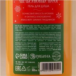 Гель для душа URAL LAB, 300 мл, аромат апельсинового пирога, Новый Год